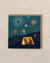 Load image into Gallery viewer, Fireworks Greetings Card