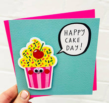 Load image into Gallery viewer, Little Nuggets - Happy Cake Day! Birthday Card