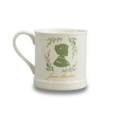 Load image into Gallery viewer, Mug Vintage Shape 375ml Jane Austen (Silhouette)