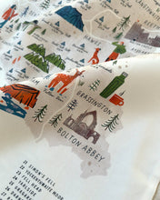 Load image into Gallery viewer, Walk the Dales Tea Towel