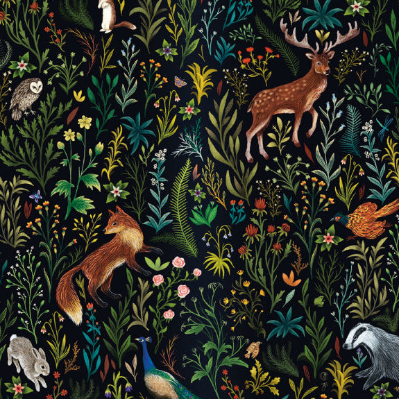 Single Sheet Gift Wrap - Enchanted Forest