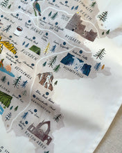 Load image into Gallery viewer, Swim the Dales Tea Towel