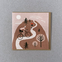 Load image into Gallery viewer, Cycling Climb Greetings Card