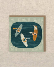 Load image into Gallery viewer, Paddleboarding Greetings Card
