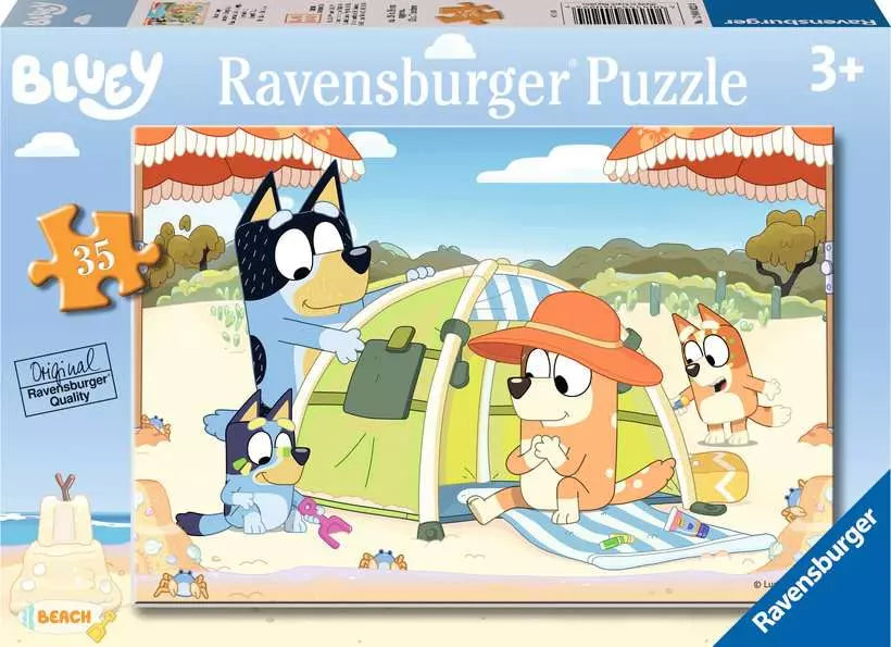 Bluey Beach Day! - 35 Pieces Puzzle