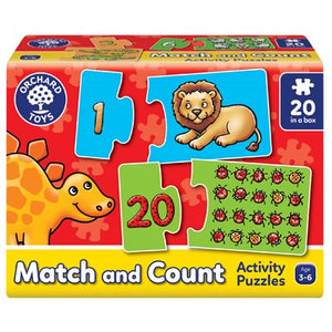 Match and Count Activity Puzzles