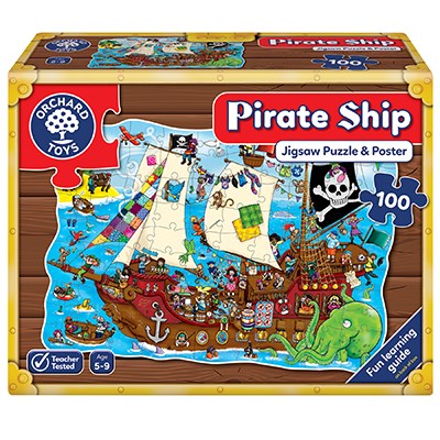 Pirate Ship 100 piece puzzle