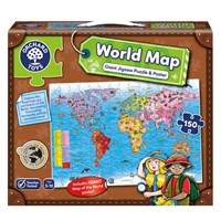 World Map Giant Jigsaw 150 piece puzzle & poster