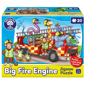 Big Fire Engine Jigsaw Puzzle