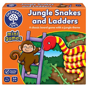 Jungle Snakes and Ladders Mini Game