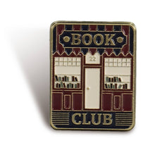 Load image into Gallery viewer, Pin Badge - Pulteney Press (Book Club)
