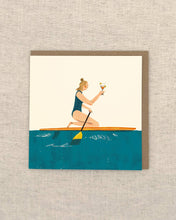 Load image into Gallery viewer, Paddle &amp; A Cocktail Greetings Card
