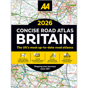 AA 2026 Road Atlas Great Britain and Ireland
