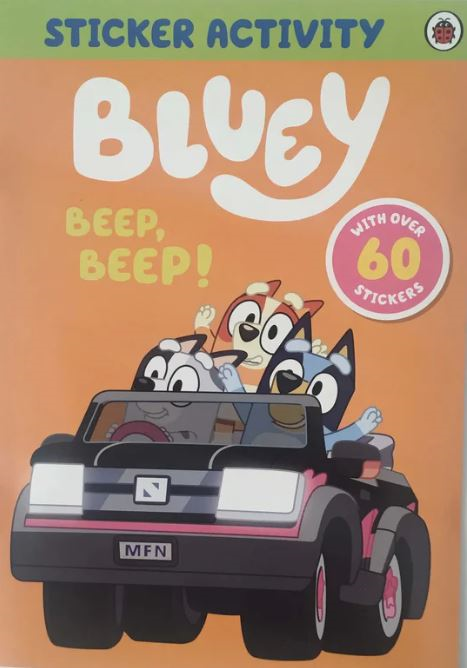 Bluey: Beep, Beep! Sticker Activity Book