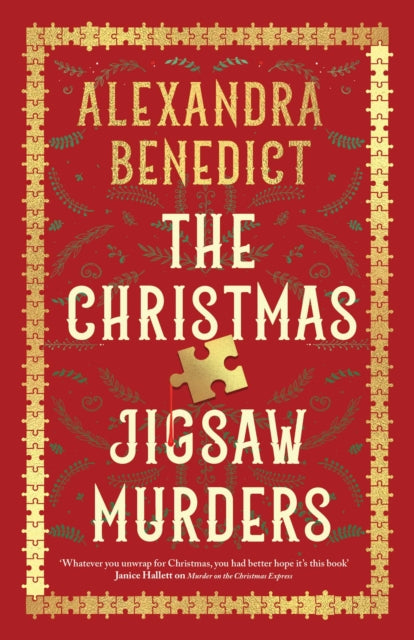 The Christmas Jigsaw Murders SIGNED, Alexandra Benedict