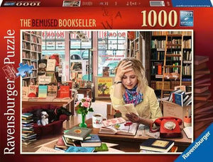 The Bemused Bookseller 1000 piece puzzle