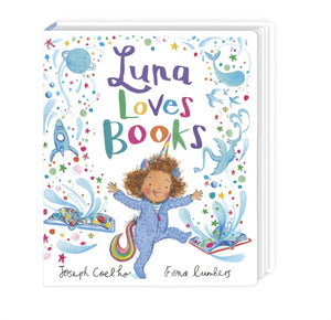 Luna Loves Books, Joseph Coelho Fiona Lumbers