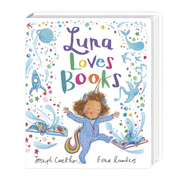 Luna Loves Books, Joseph Coelho Fiona Lumbers