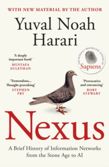 Nexus : A Brief History of Information Networks from the Stone Age to AI SIGNED bookplate, Yuval Noah Harari
