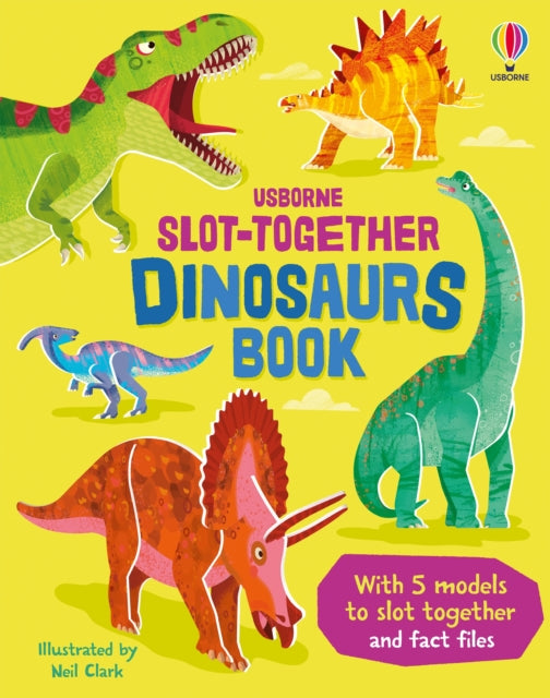 Slot-together Dinosaurs Book, Abigail Wheatley