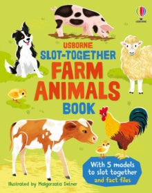 Slot-together Farm Animals Book, Abigail Wheatley
