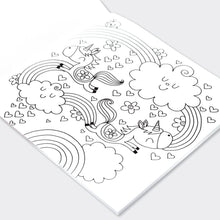 Load image into Gallery viewer, Children's Unicorns &amp; Rainbows Colouring Book
