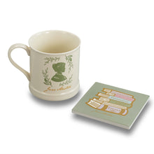Load image into Gallery viewer, Coaster Single Ceramic - Jane Austen (Books)
