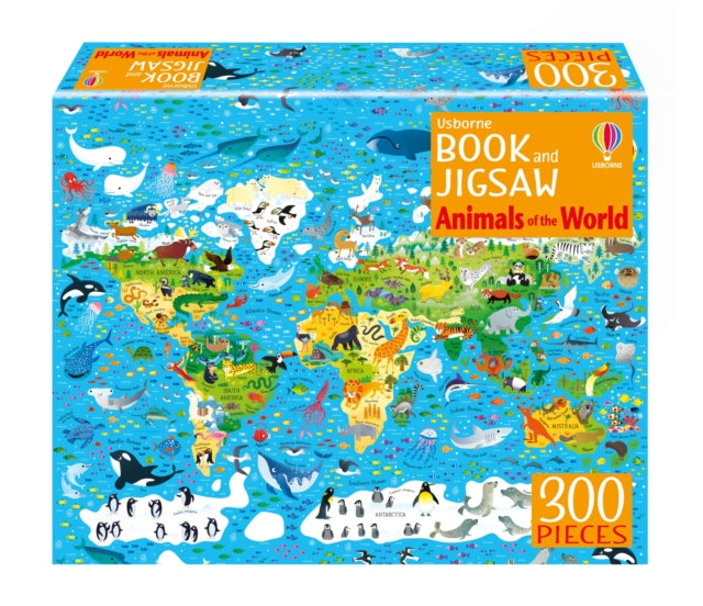 Animals of the world (Usborne Book and Jigsaw)
