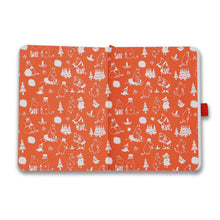 Load image into Gallery viewer, A6 Notebook &amp; Pen - Moomin (Winter)
