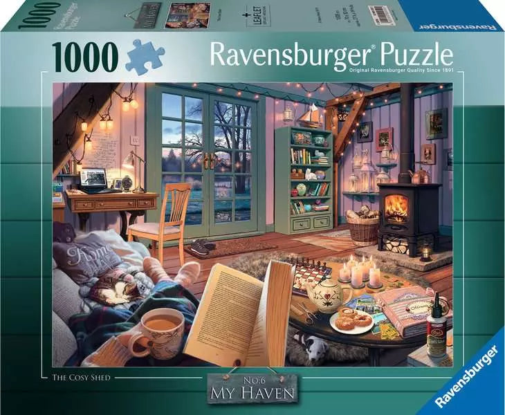 The Cozy Shed 1000 piece puzzle