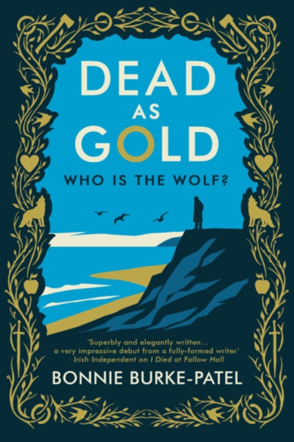 Dead as Gold SIGNED bookplate, Bonnie Burke-Patel