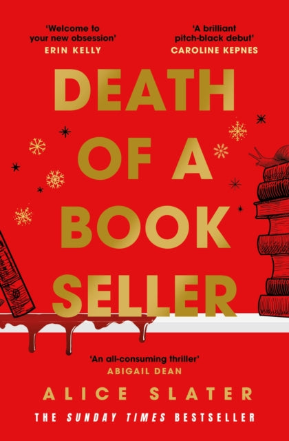 Death of a Bookseller: SIGNED Christmas edition, Alice Slater
