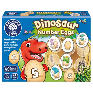Dinosaur Number Eggs