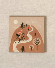 Load image into Gallery viewer, Cycling Climb Greetings Card
