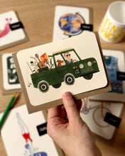 Load image into Gallery viewer, Dad's Land Rover Greetings Card
