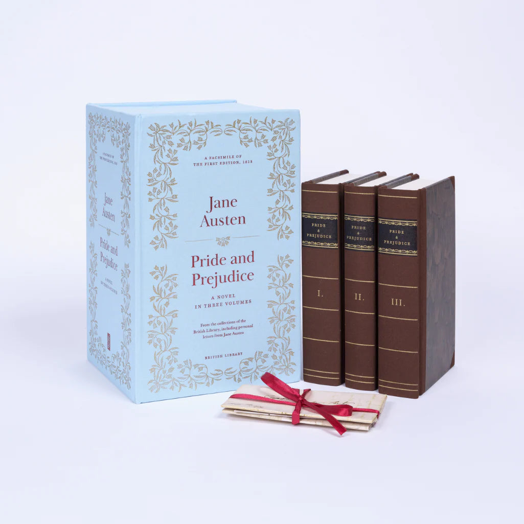 Pride and Prejudice (British Library Deluxe Facsimile Edition) A Novel in Three Volumes, Jane Austen