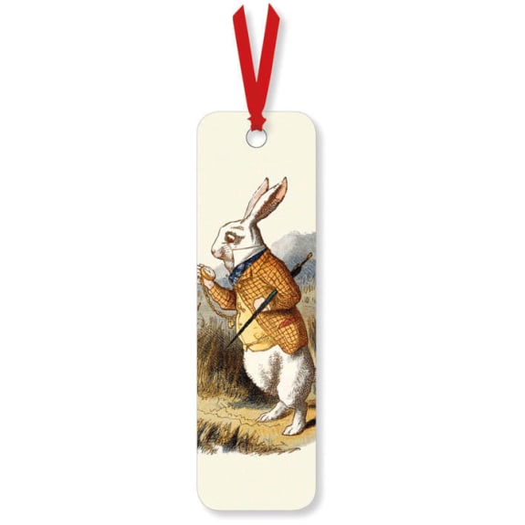 White Rabbit Bookmark