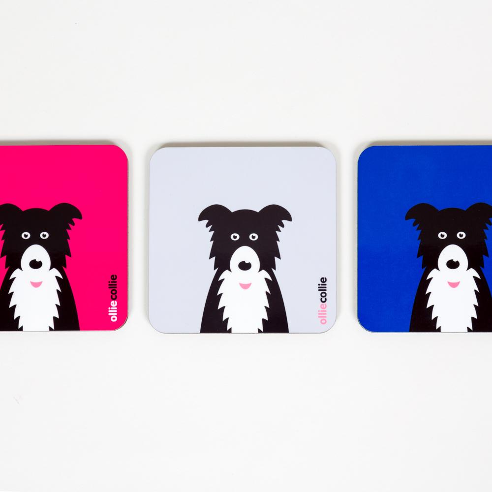 Ollie Collie Coasters