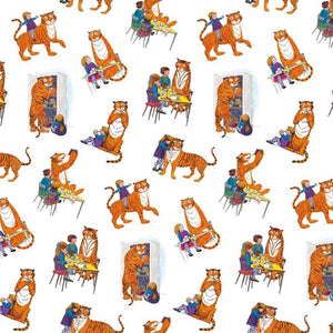 Single Sheet Gift Wrap - Tiger Who Came To Tea