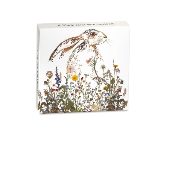 Wildflower Hares Mini Notecard Wallet